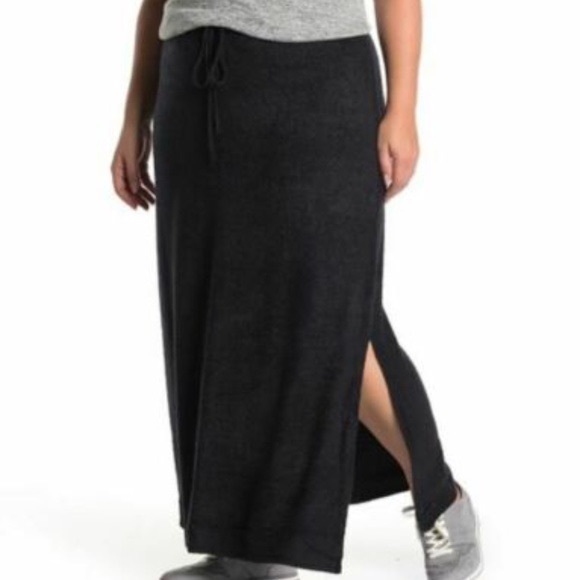 barefoot dreams maxi skirt